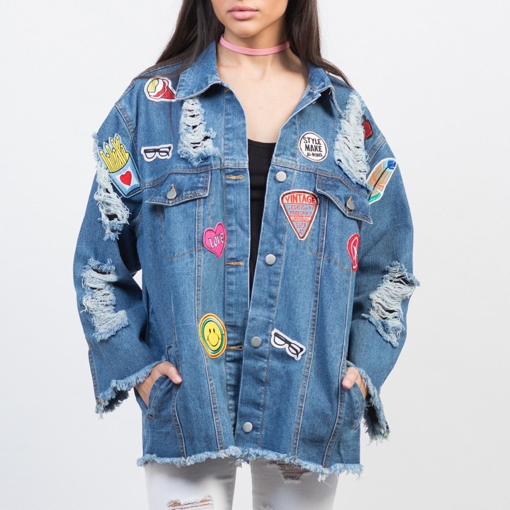 Super Oversized Denim Jacket (Read Description)